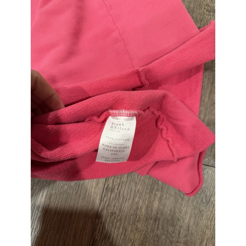 Frank & Eileen "Lab" 100% Cotton Shirt Dress / Sweater Dress Pink Size S Mint - Picture 5 of 7